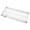 BOX PARTNERS WS60242PK WIRE SHELVES, 60" X 24", CHROME, 2/CASE