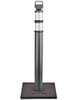 USC H-2391BL DELINEATOR POST WITH BASE - 45", BLACK