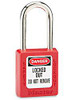 USC H-5389R XENOY LOCKOUT PADLOCK - KEYED ALIKE, RED