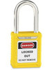 USC H-8621Y ULINE LOCKOUT PADLOCK - KEYED DIFFERENT,