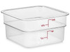 USC S-21881 CAMBRO FOOD STORAGE CONTAINERS - 2 QUART