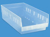 USC S-23451 CLEAR PLASTIC SHELF BINS - 11 X 18 X 6"
