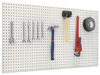 USC H-7791W POLY PEGBOARD - 48 X 24", WHITE