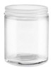 USC S-15847M-W STRAIGHT-SIDED GLASS JARS - 6 OZ, WHITE 