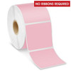 USC S-22419P DESKTOP DIRECT THERMAL LABELS - PINK, 2 