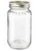 USC S-22933 STANDARD GLASS CANNING JARS - 24 OZ