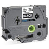 USC S-23696 BROTHER P-TOUCH TZE TAPE - WHITE ON BLAC