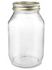 USC S-22934 STANDARD GLASS CANNING JARS - 32 OZ