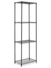 USC H-8021-96 BLACK WIRE SHELVING UNIT - 30 X 18 X 96"