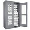 USC H-8483W CLEAR-VIEW BIN STORAGE CABINET - 48 X 24
