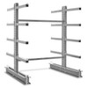 USC H-6645 CANTILEVER RACK - DOUBLE SIDED, 80 X 82 