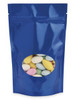 USC S-22242BLU GLOSSY STAND-UP BARRIER POUCHES WITH WIN