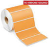 USC S-22421O DESKTOP DIRECT THERMAL LABELS - ORANGE, 