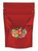 USC S-22241R GLOSSY STAND-UP BARRIER POUCHES WITH WIN