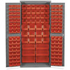 USC H-8347R BIN STORAGE CABINET - 36 X 24 X 78", 138