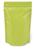 USC S-23415LIME MATTE STAND-UP BARRIER POUCHES - 7 X 11 