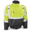 USC S-21675-2X CLASS 3 HI-VIS BOMBER JACKET - LIME, 2XL