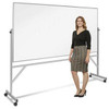 USC H-7804 MAGNETIC STEEL MOBILE DRY ERASE BOARD - 