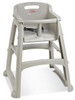 USC H-6493GR RUBBERMAID HIGH CHAIR - GRAY
