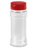 USC S-22045R PLASTIC SPICE JARS - 2 OZ, RED CAP
