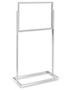 USC H-7871C FLOOR STANDING SIGN HOLDER - SINGLE TIER