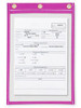 USC S-2760PUR JOB TICKET HOLDERS - 6 X 9", PURPLE