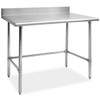 USC H-8442 DELUXE STAINLESS STEEL WORKTABLE WITH BA