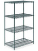 USC H-6767G EPOXY WIRE SHELVING UNIT - 36 X 24 X 63"