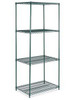 USC H-8288G EPOXY WIRE SHELVING UNIT - 36 X 24 X 86"