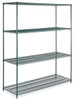 USC H-8291G EPOXY WIRE SHELVING UNIT - 72 X 24 X 86"