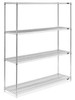 USC H-3818Z EPOXY WIRE SHELVING UNIT - 60 X 18 X 72"