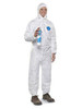 USC S-11495E-5X DUPONT TYVEK COVERALL WITH HOOD - 5XL