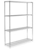 USC H-8286Z EPOXY WIRE SHELVING UNIT - 60 X 18 X 86"