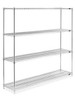 USC H-6772Z EPOXY WIRE SHELVING UNIT - 72 X 18 X 72"