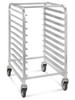 USC H-6468 MOBILE PAN RACK - HALF HEIGHT