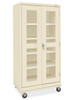 USC H-9091AT CLEAR-VIEW MOBILE STORAGE CABINET - 36 X