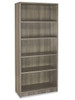 USC H-6286GR DOWNTOWN BOOKCASE - 5-SHELF, GRAY