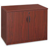 USC H-6859MAH CLASSIC STORAGE CABINET - 2-SHELF, MAHOG