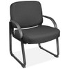 USC H-9128BL BIG AND TALL SLED BASE CHAIR WITH ARMS -