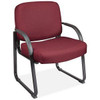 USC H-9128BU BIG AND TALL SLED BASE CHAIR WITH ARMS -