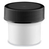 USC S-17037B-BL WHITE ROUND WIDE-MOUTH PLASTIC JARS BULK