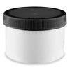 USC S-22856B-BL WHITE ROUND WIDE-MOUTH PLASTIC JARS BULK