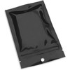USC S-23401BL FLAT BARRIER POUCHES - 3 X 5", BLACK