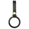BOSTON LEATHER 5545-3-BLK D CELL LITE RING 2" BLACK SNAP