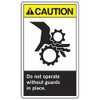 ACCUFORM SIGNS LEQM637VSP LABEL SELF-ADHESIVE VINYL 5 IN H PK5