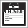 ACCUFORM SIGNS MHZW32PSC HAZARDOUS WASTE LABEL 4 IN W PK 100