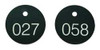 ACCUFORM SIGNS TDG301BK NUMBERED TAGS 1-1/8IN 101 TO 200 PK100