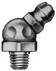 ALEMITE 1637-B1 45° HEAD ANGLE, 1/4-28 TAPER STEEL TAPER