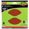 ALI INDUSTRIES 3010 SANDING DISCS, ALUMINUM OXIDE, 150-GRIT,