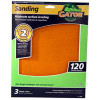 ALI INDUSTRIES 7263 SANDPAPER SHEET, 120-GRIT, 9 X 11-IN., 3